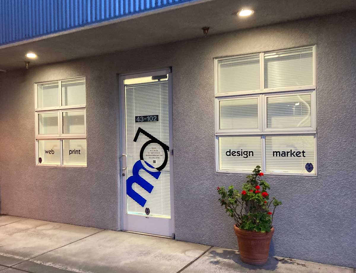 Macdonald Design LLC front of Office
